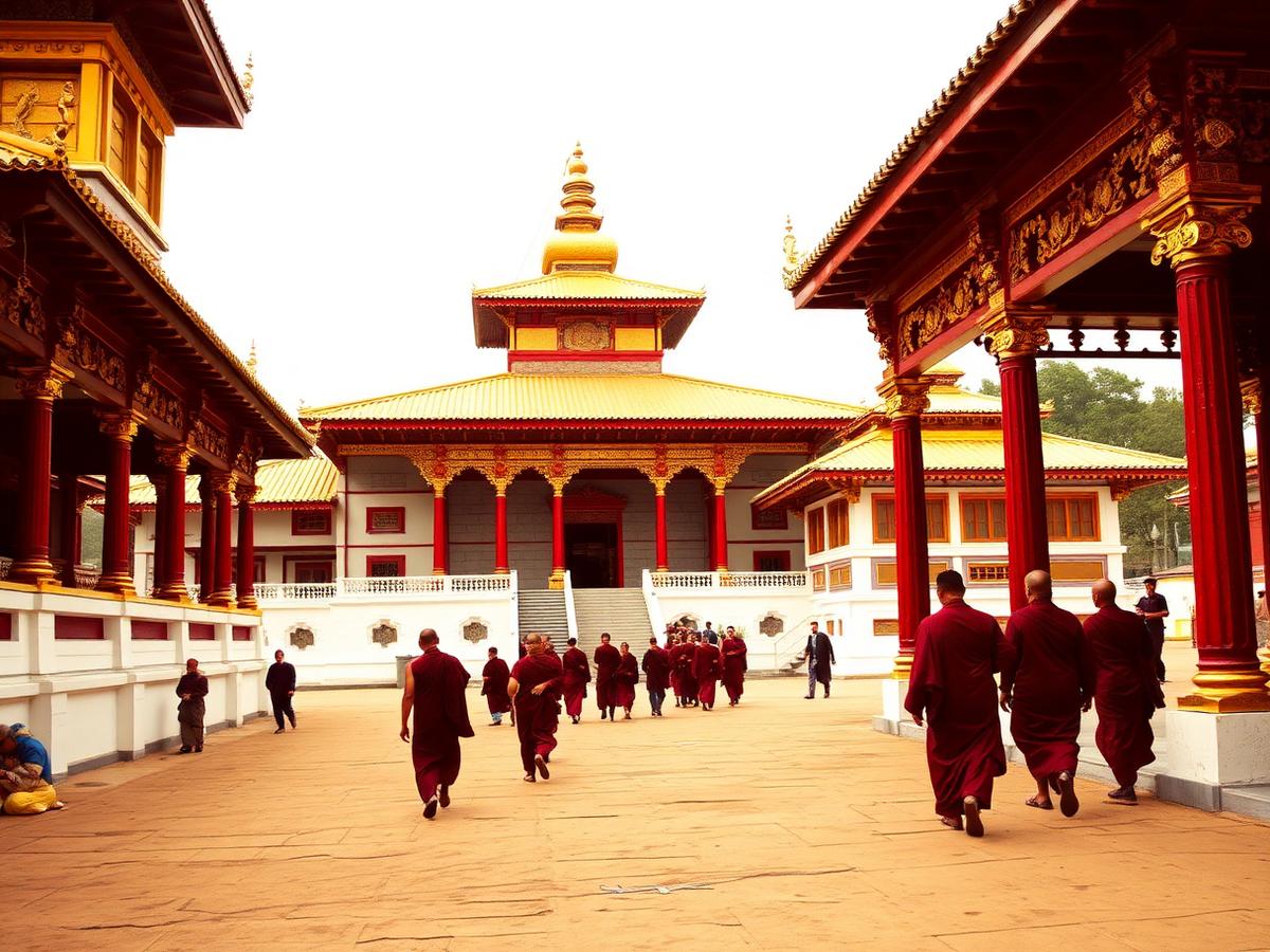 Namdroling Monastery, Bylakuppe